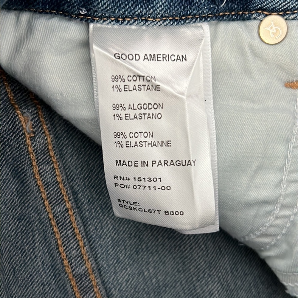 🎉HP🎉 GOOD AMERICAN Good Curve Skinny Crop Jean - Picture 10 of 13